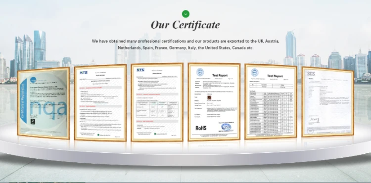 bag certificate bag certificate